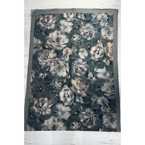 Dijital Bambu Pamuklu Şal 019Y